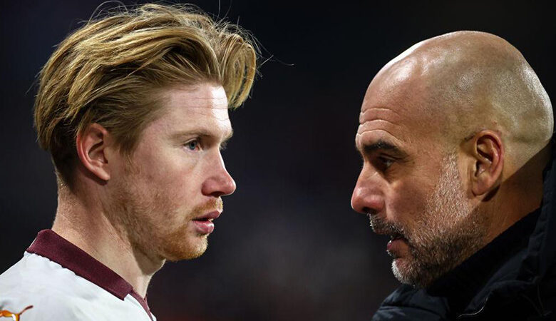 pep guardiola kevin de brown