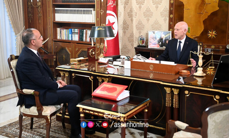 Kais saied et Kamel Maadouri