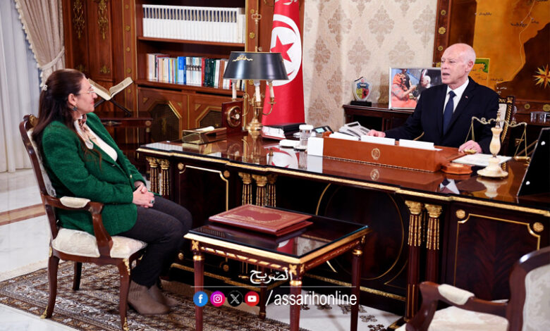 Kais saied et Michkat slama El Khaldi