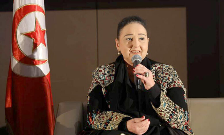 Ministre des Affaires Culturelles Mme Amina Sarrafi