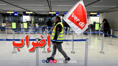 Grève à l'aéroport en Allemagne