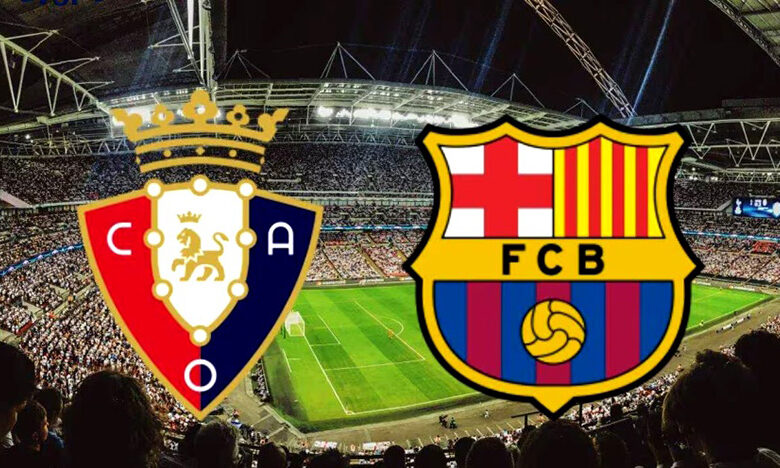 bacelona vs osasuna