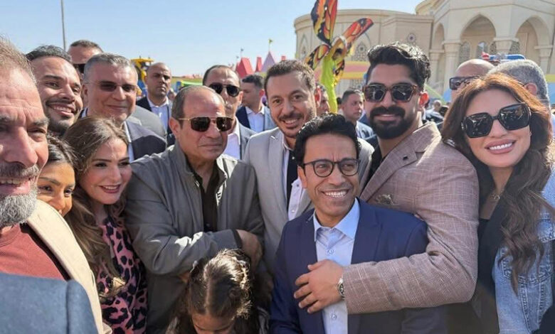 Abdelfattah Sissi et Sameh hussein