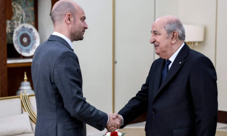 Abdelmajid Tebboune et Jean-Noël Barrot