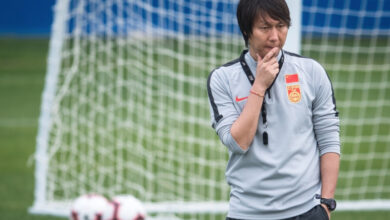 China coach Li Tie