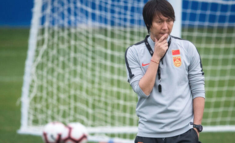 China coach Li Tie