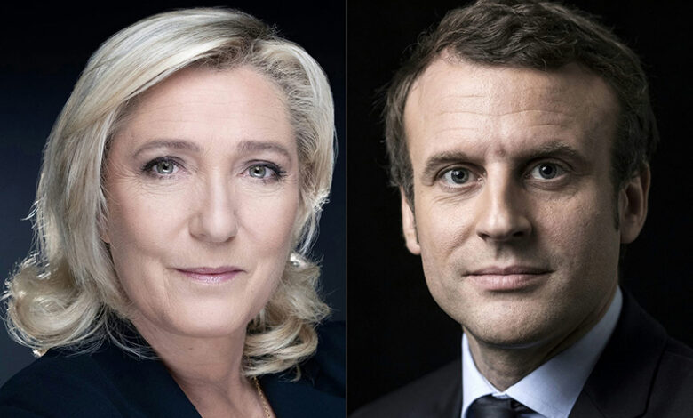 Macron & Marine Le Pen