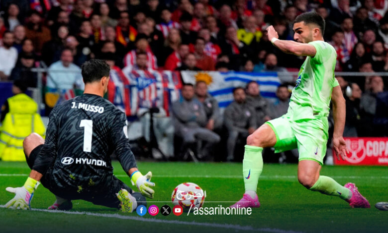 atletico madrid . barça torres