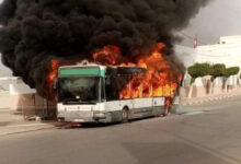 Brûler un bus