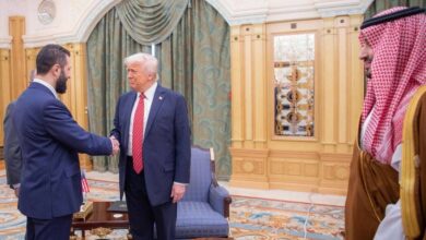 Donald Trump Ahmed Charaa