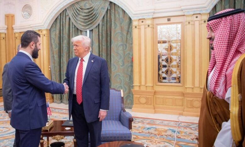 Donald Trump Ahmed Charaa