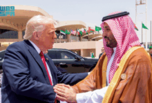 Donald Trump and Mohammed ben salman