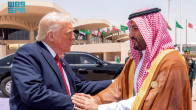 Donald Trump and Mohammed ben salman