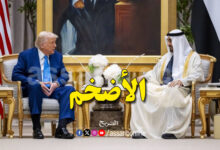 Donald Trump and Mohammed bin Zayed