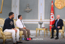 Kais saied Palais de Carthage
