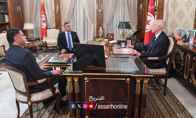 Kais saied Reunion Palais de Carthage