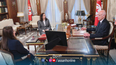 Kais saied Reunion palais de Carthage