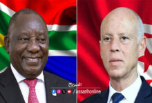Kais saied et Cyril Ramaphosa