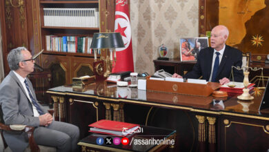 Kais saied et Issam Lahmar