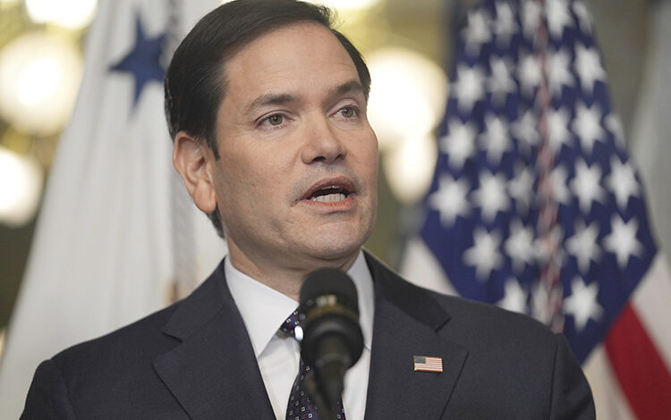Le secrétaire d'État américain Marco Rubio
