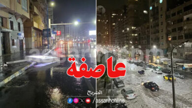Orage Alexandrie egypte