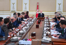 Reunion conseil des ministres Palais Carthage
