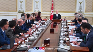 Reunion conseil des ministres Palais Carthage