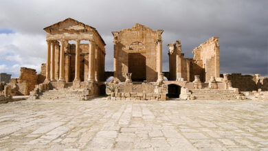 Site archéologique en Tunisie