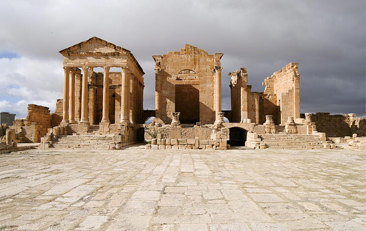 Site archéologique en Tunisie