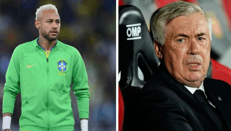 carlo ancelotti neymar