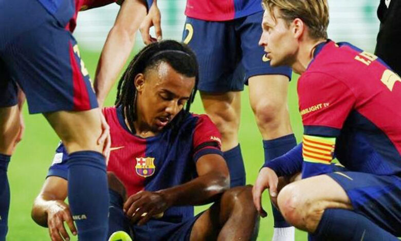 jules-kounde-injury-barcelona