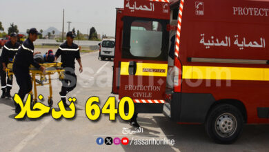 protection civile tunisie