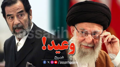 Ali Khamenei et saddam hsine
