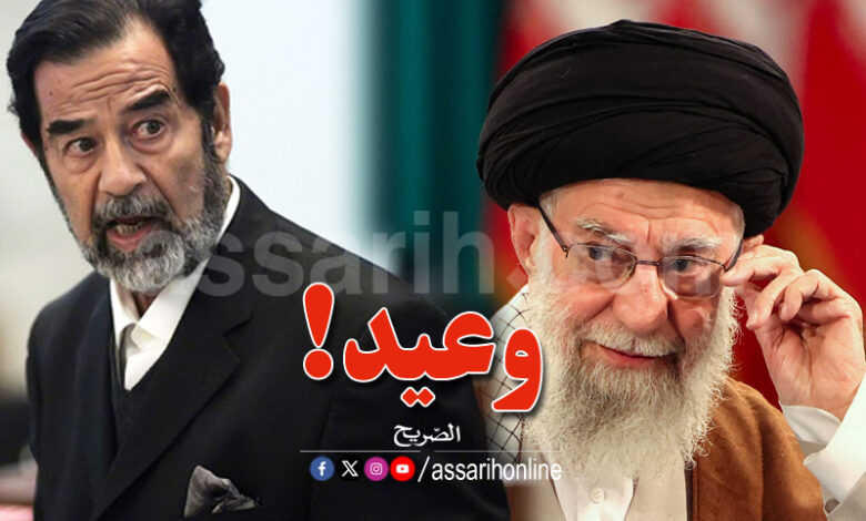 Ali Khamenei et saddam hsine