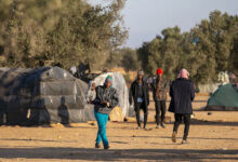 Démantèlement et évacuation du camp d'Al-Ashi à Al-Amera