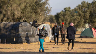 Démantèlement et évacuation du camp d'Al-Ashi à Al-Amera