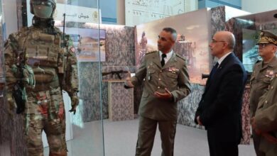 Exposition militaire à la Cité de la Culture