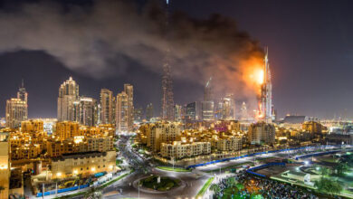 Incendie Dubai