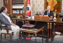 Kais saied et Michkat Slama Khaldi