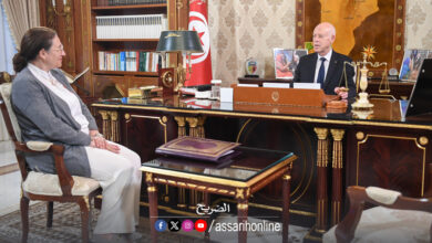 Kais saied et Michkat Slama Khaldi