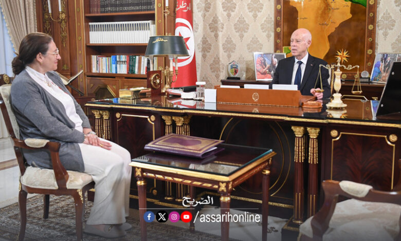 Kais saied et Michkat Slama Khaldi