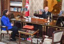 Kais saied et sarah zaafrani zenezri