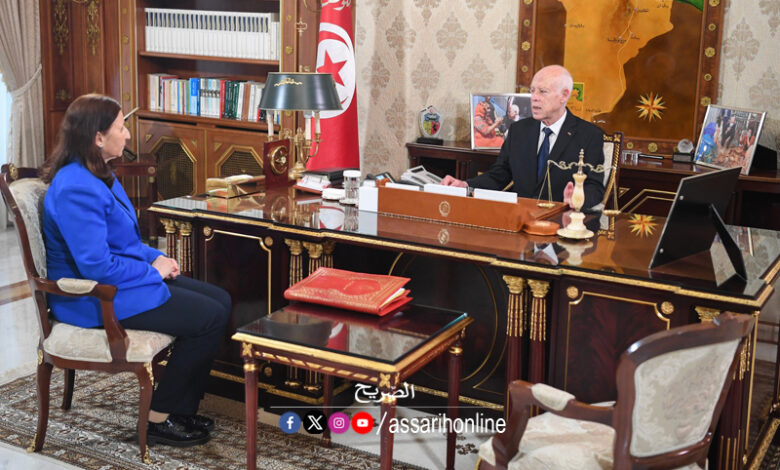 Kais saied et sarah zaafrani zenezri