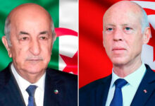 Le Président Kais Saied et le Président Abdelmadjid Tebboune