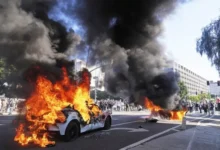 Los Angeles Heurts et Manifestations