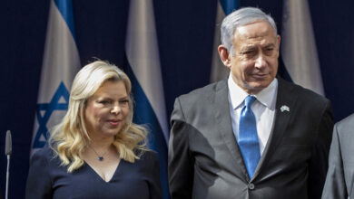 Netanyahou et sa femme