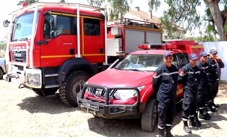 Ouverture du centre saisonnier de protection civile à Marja Bousalem, le 10 juin 2025