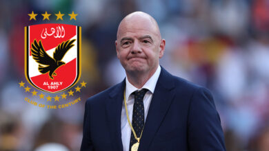 Président de la FIFA ET Al-Ahly d'Égypte