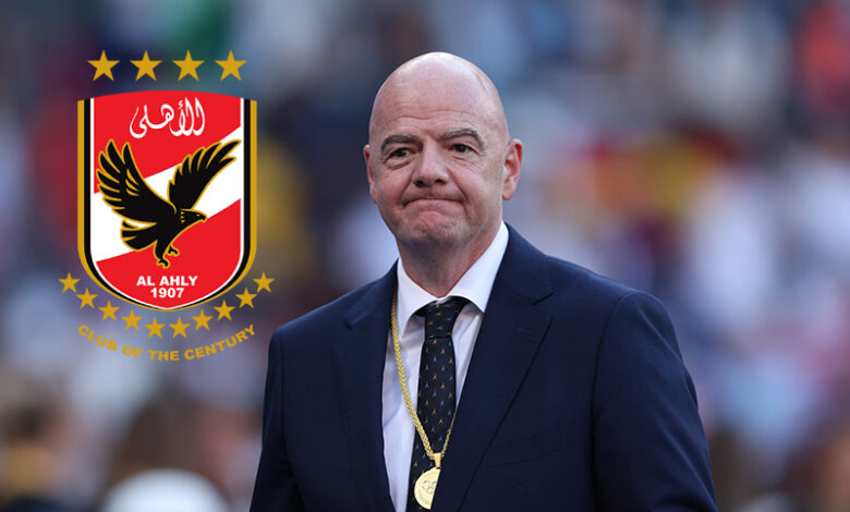 Président de la FIFA ET Al-Ahly d'Égypte