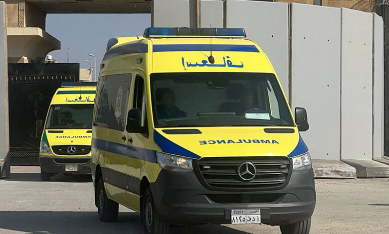 accident en egypte